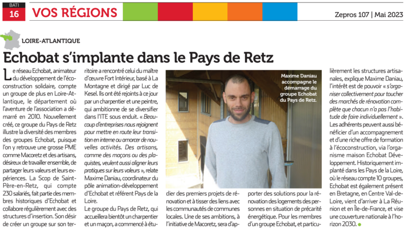 06.2023 – Zepro batiment – Interview Maxime Daniau